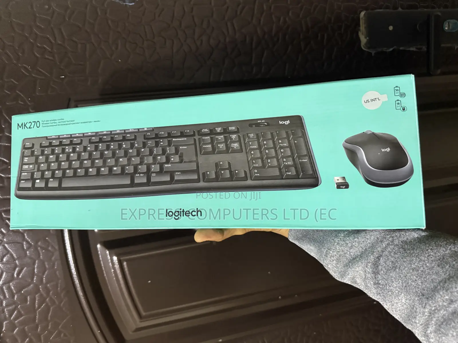 Logitech Mk270 Wireless Keyboard and Mouse Combo Original From Uk