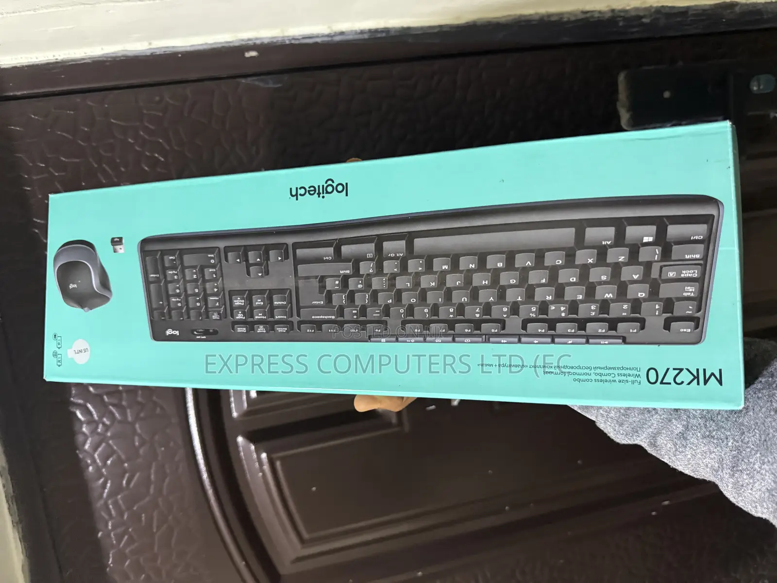Logitech Mk270 Wireless Keyboard and Mouse Combo Original From Uk