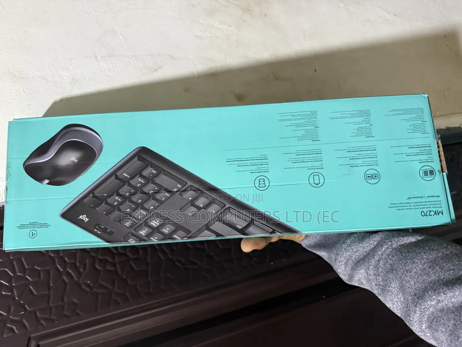 Logitech Mk270 Wireless Keyboard and Mouse Combo Original From Uk
