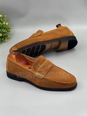 Salvatore Ferragamo Suede Loafers