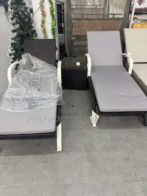 Sun Loungers With Table