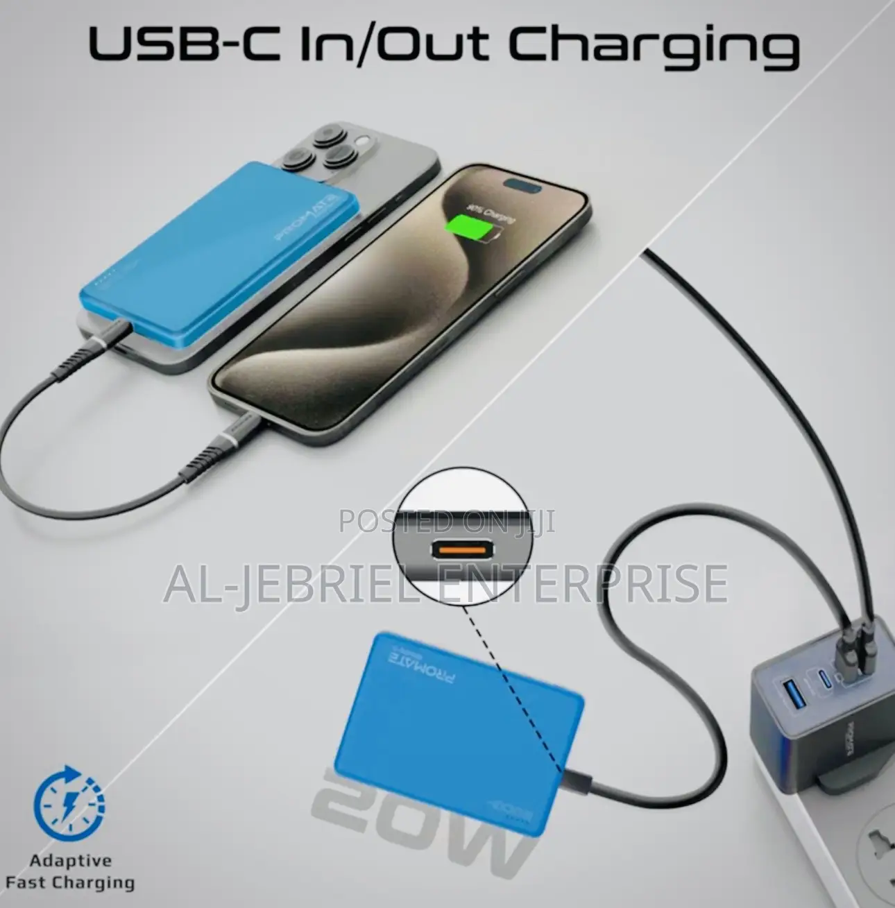 Promate 500mah Wireless Powerbank