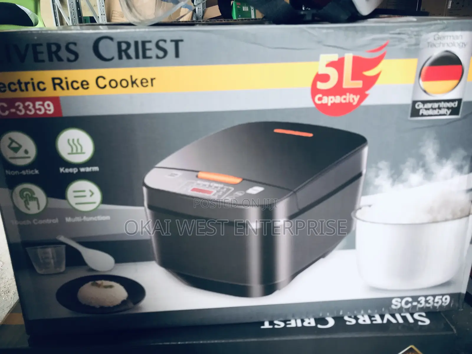 Silver Crest Rice Cooker