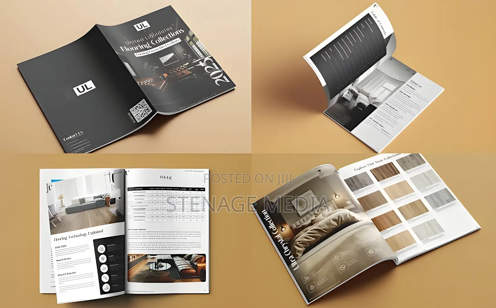 Company Profile Design Print | Stenage Media Ghana