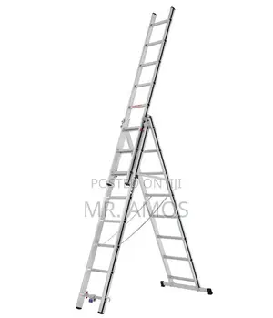 3 Section 3 X 9 Steps Extension Ladder - Hlad03391