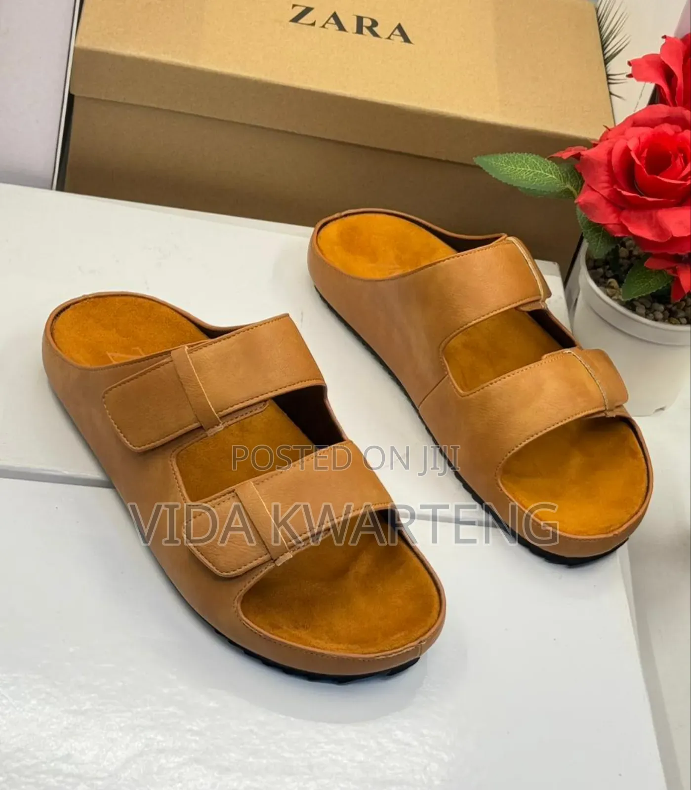 Quality Zara Men Slippers in Two Colours