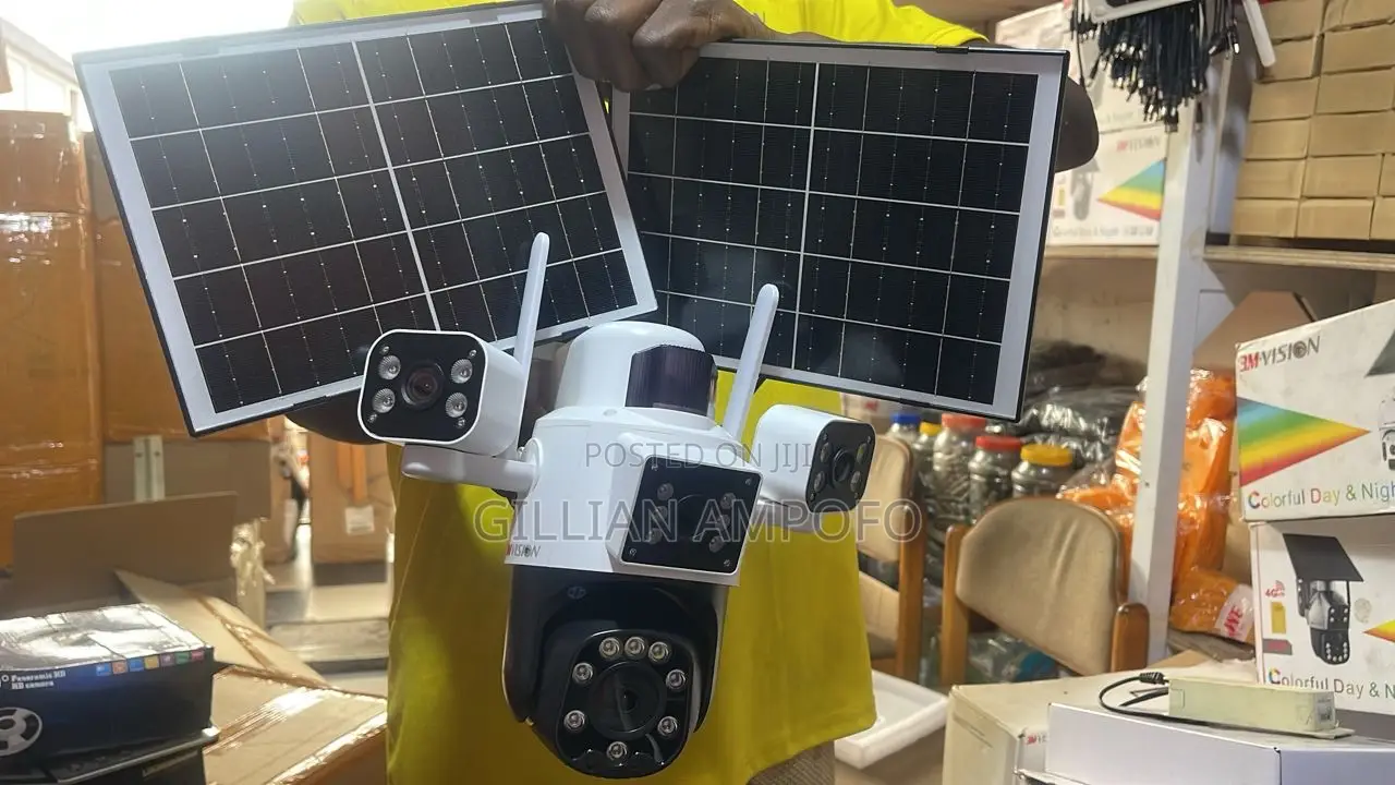 12mp 4 Lenses 4g Solar Camera , Hieasy App and PTZ