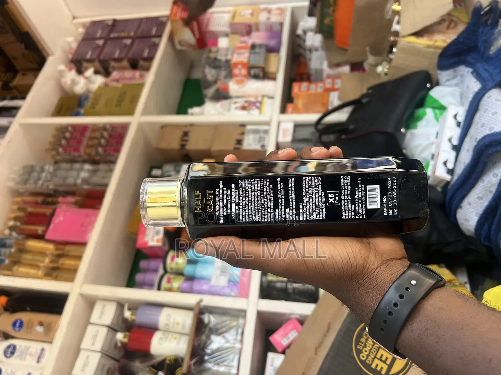 Tcid X5 Unique Beauty Magic Half Cast Whitening Body Milk
