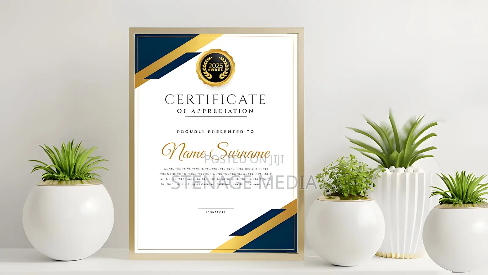 Custom Certificate Printing | Stenage Media
