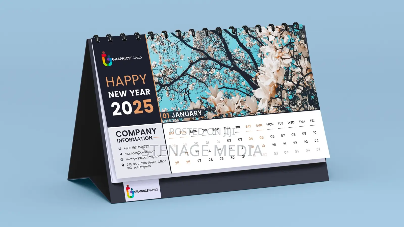 Academic Calendar Planner Printing | Stenage Media Ghana