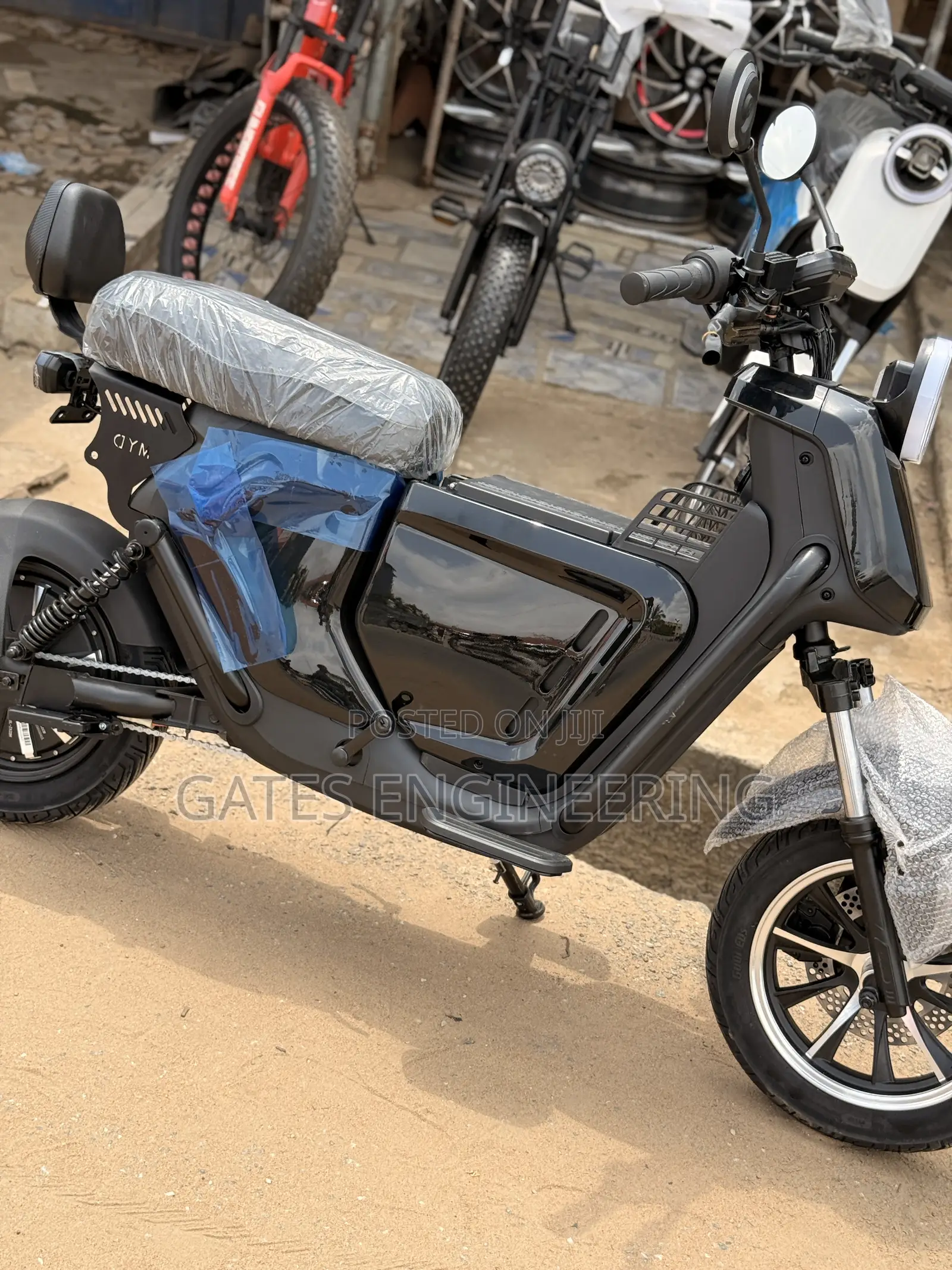 New Motorcycle 2024 Black