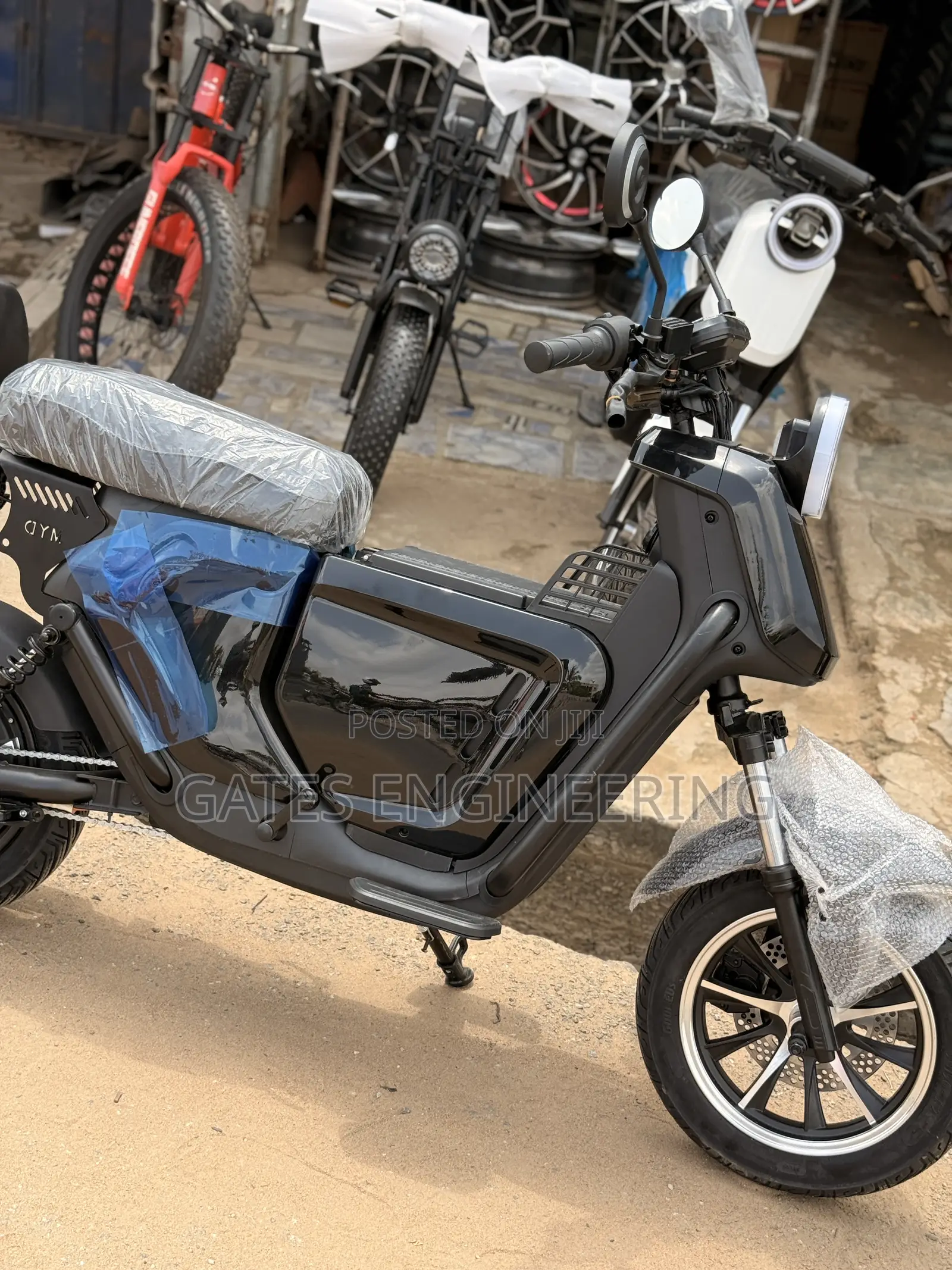 New Motorcycle 2024 Black