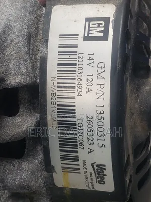 Equinox/GMC Terrain/Regal Alternator