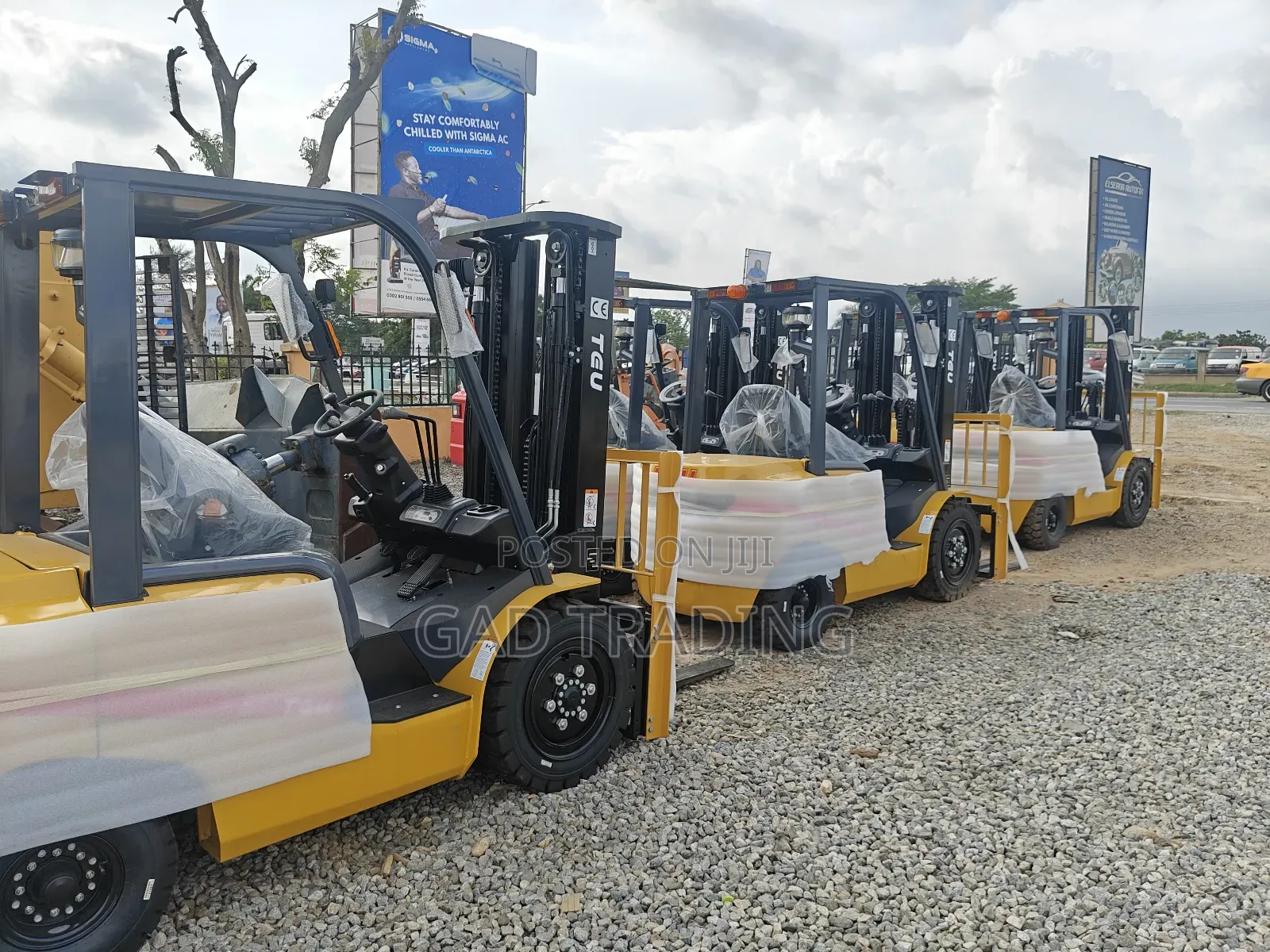 Teu Forklift 3 Ton Diseal (Isuzu Japanese Engine) New