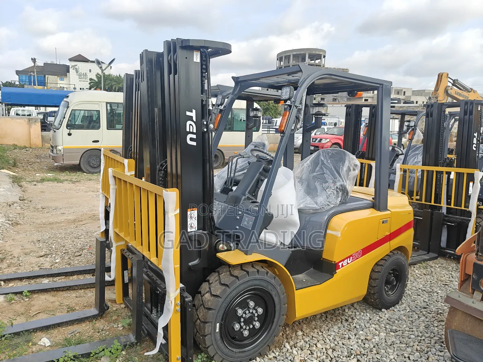Teu Forklift 3 Ton Diseal (Isuzu Japanese Engine) New
