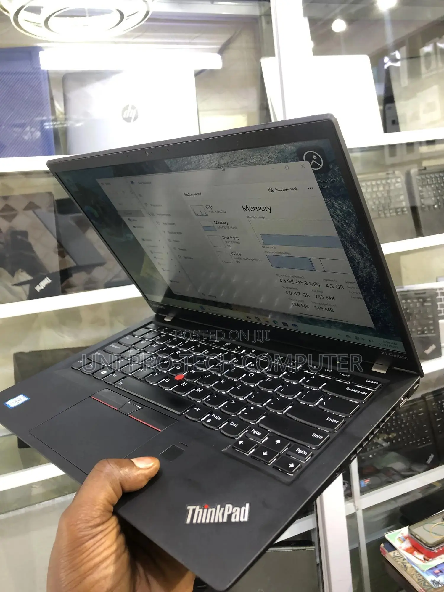 Laptop Lenovo ThinkPad X1 Carbon 8GB Intel Core I5 SSD 512GB