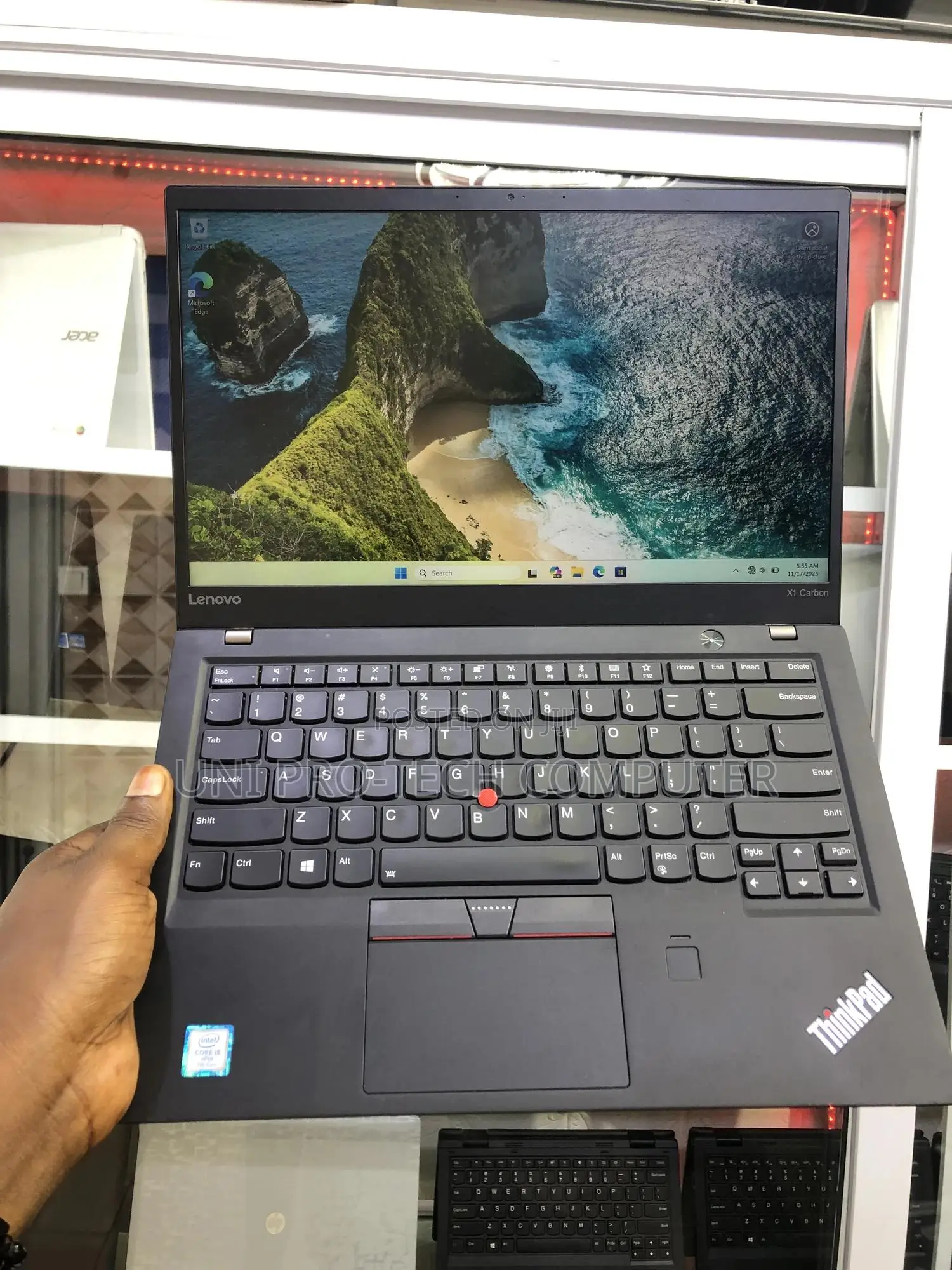 Laptop Lenovo ThinkPad X1 Carbon 8GB Intel Core I5 SSD 512GB
