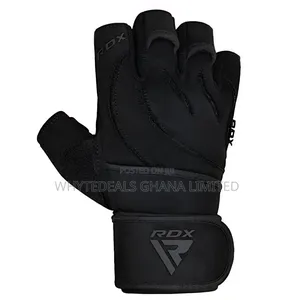 100% Authentic Leather| Rdx L4 Gym Gloves| Comfort| Support| Luxury