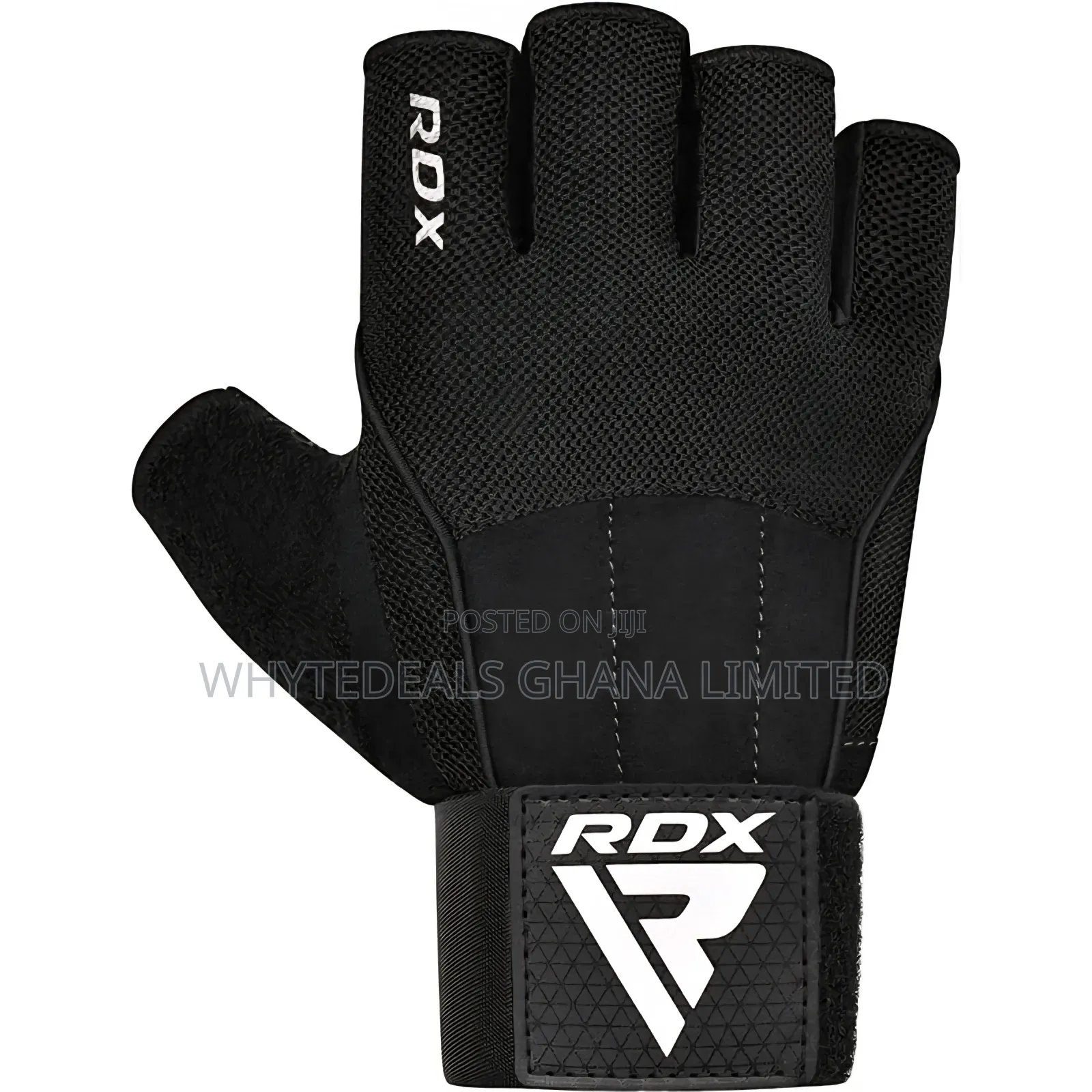 Rdx W3 Weightlifting Gym Gloves|Comfort|100% Authentic Leather From Uk