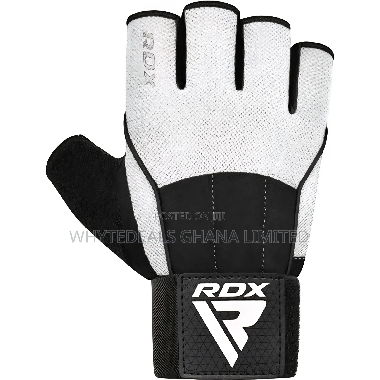 Rdx W3 Weightlifting Gym Gloves|Comfort|100% Authentic Leather From Uk
