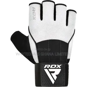 Rdx W3 Weightlifting Gym Gloves|Comfort|100% Authentic Leather From Uk