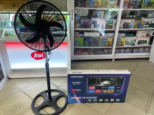 Mooved 32 Inches Smart Television With Standing Fan