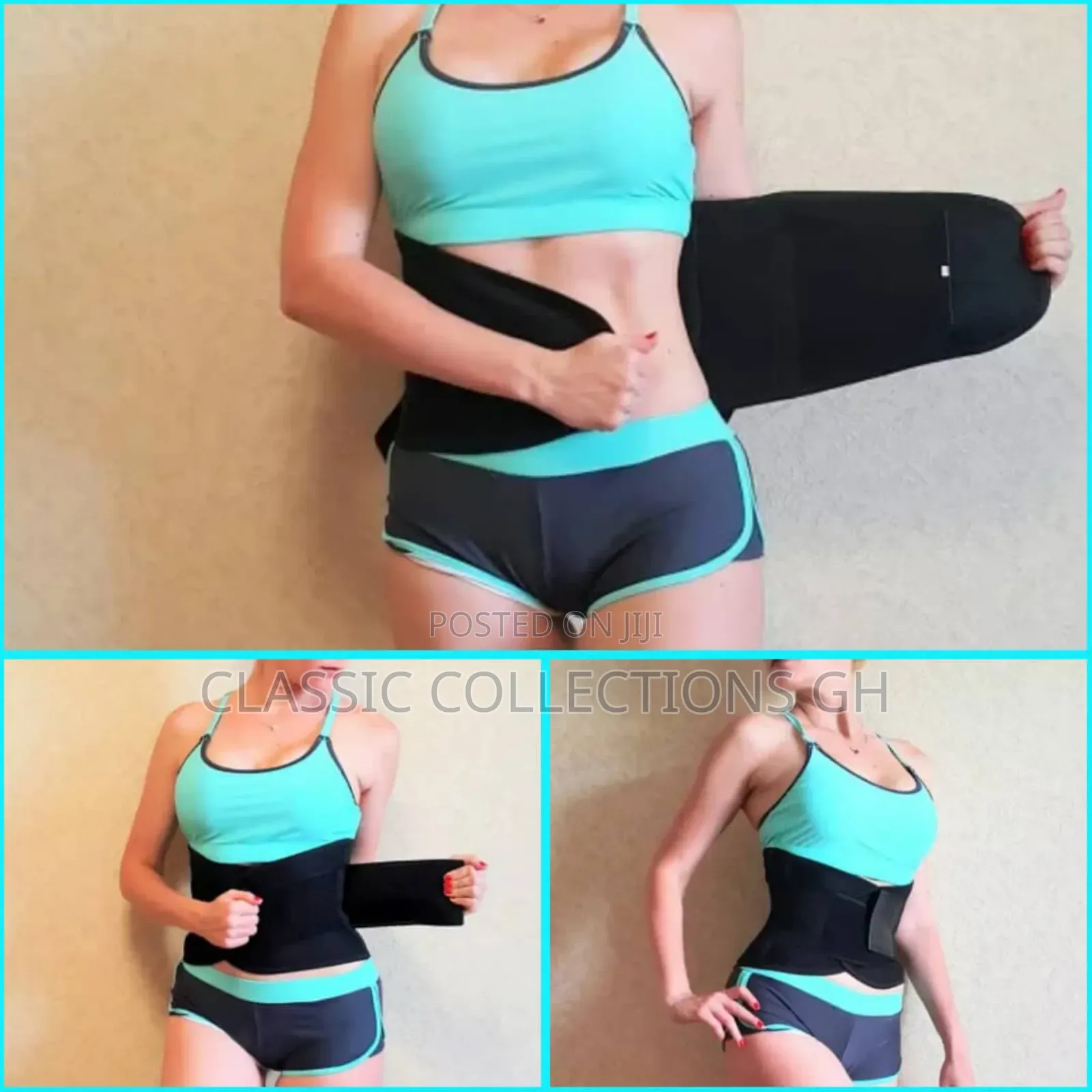 Double Belt Tummy Fat Burner Waist Control