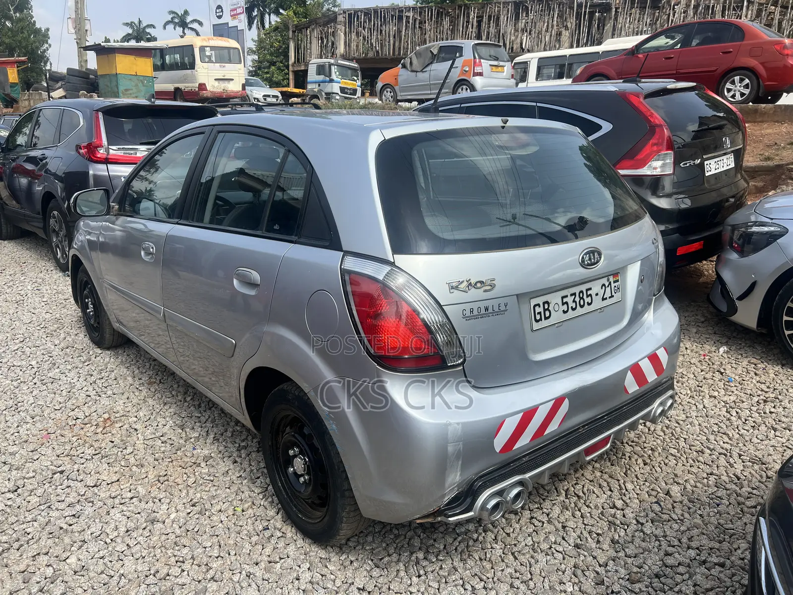 Kia Rio 2010 Silver