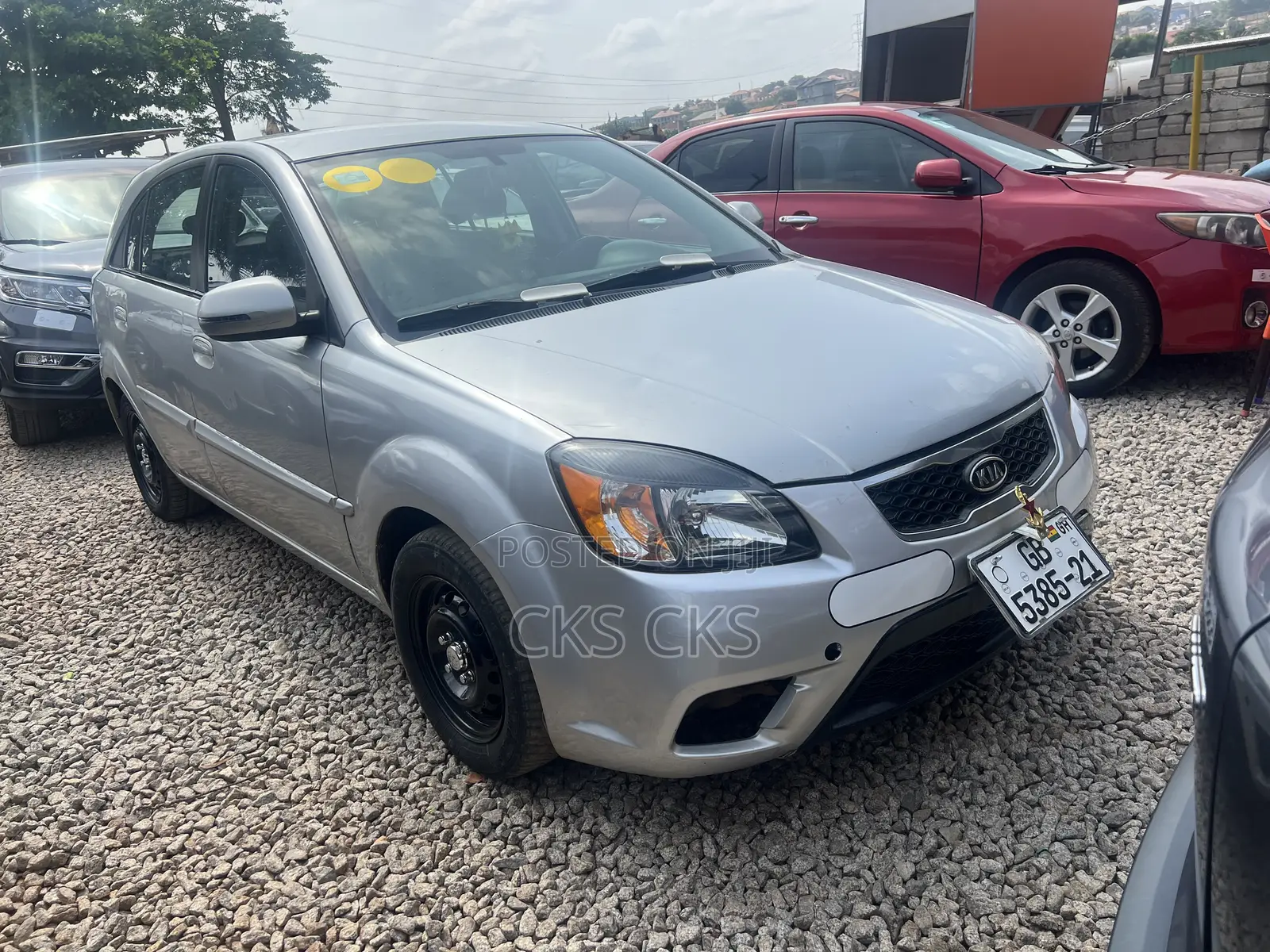 Kia Rio 2010 Silver