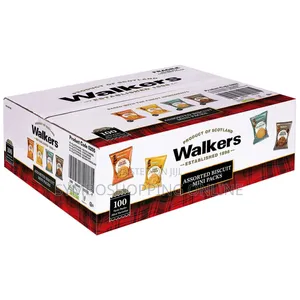Walkers Assorted Biscuits Mini 100 Packs