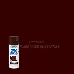 Rust-oleum 2x Ultra Cover Gloss Kona Brown Spray Paint + Primer –12 Oz