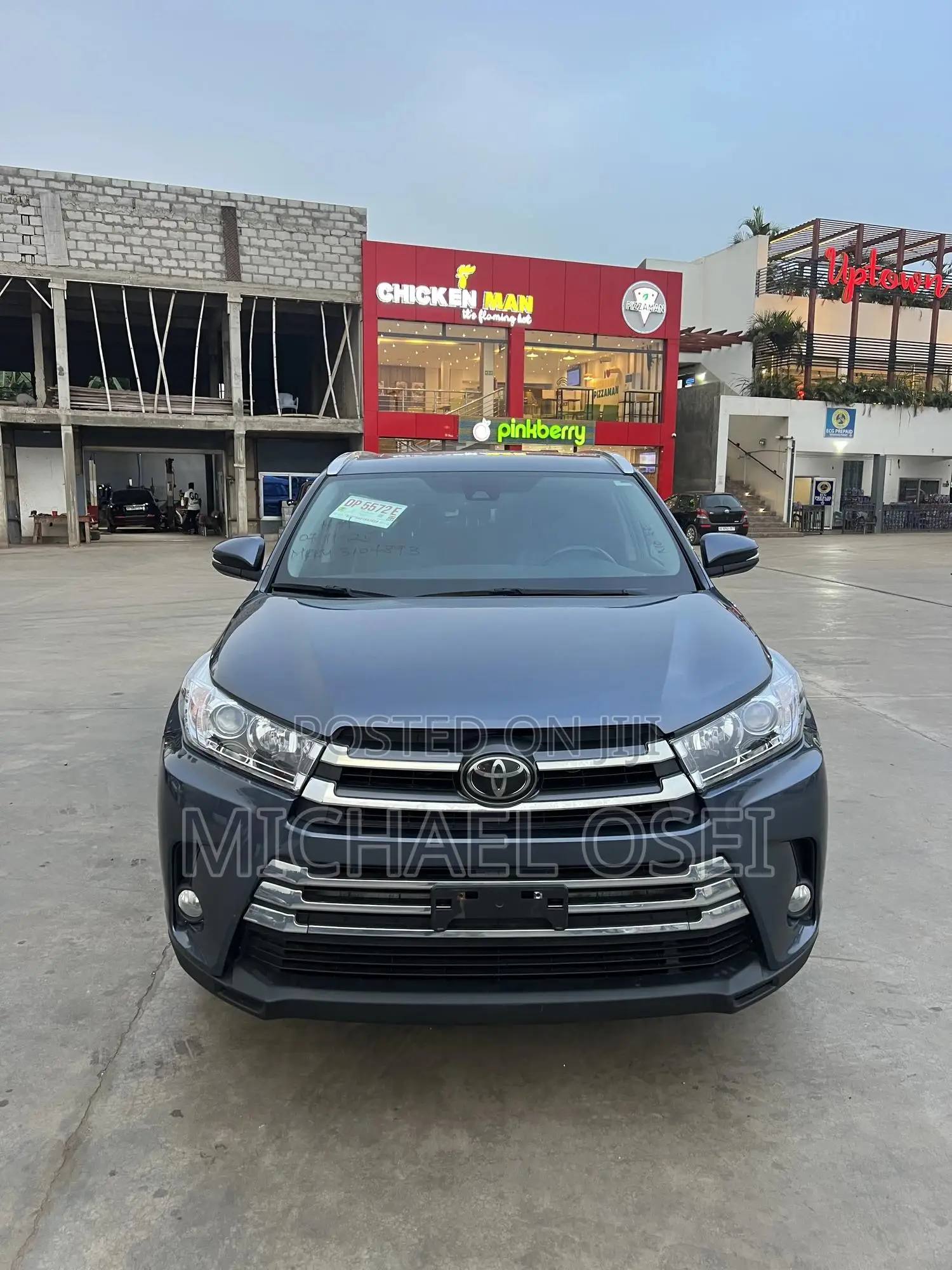 Toyota Highlander XLE 2019 Gray