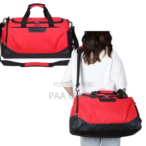 Stylish Gym Duffel With Side Shoe Pocket