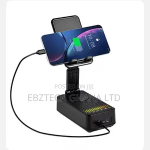 Phone Stand Bluetooth Speaker And Power Bank