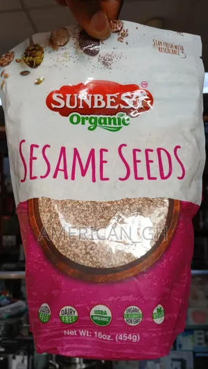 Organic Sesame Seeds, 454g