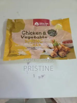 Frozen Chicken and Vegetable Spring Rolls
