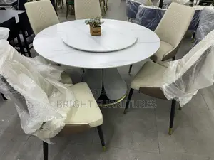 Quality Italian 6 Seater Dining Table With 6 Chairs