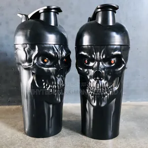 Jnx Skull Gym Shaker Bottles| Durable| 700ml| Hydrate More In The Gym
