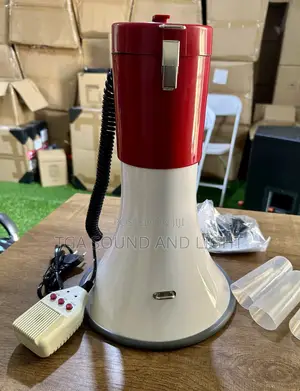 Rechargeable Megaphone With Detachable Microphone