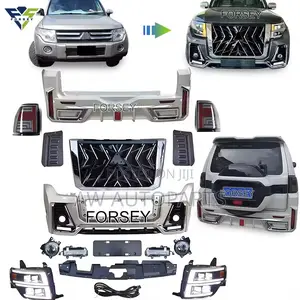 2007-2025 Pajero Body Kit Change To Black Hawk Without Boot Spoiler