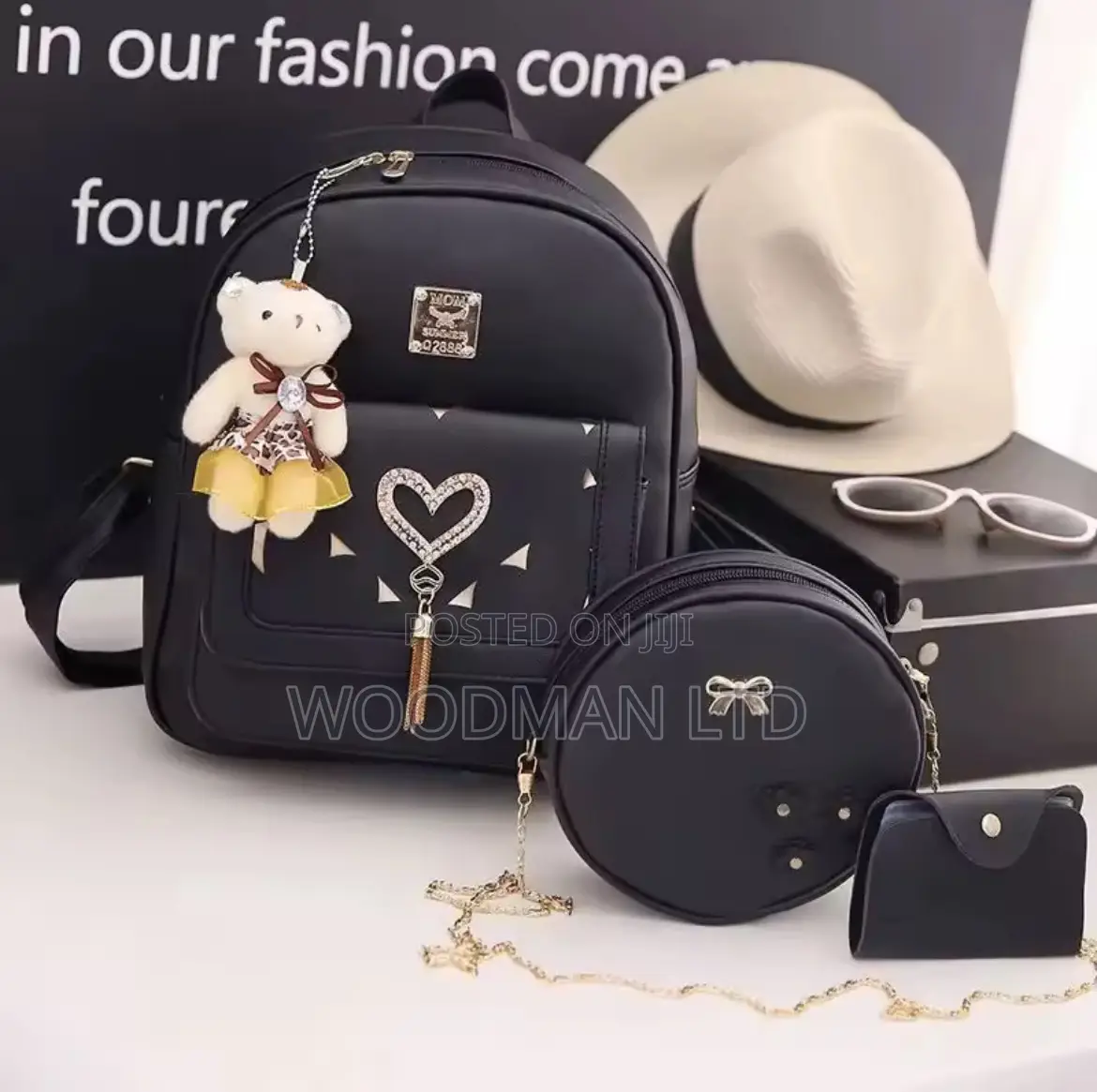 Casual 3set Ladies Jungle Bag