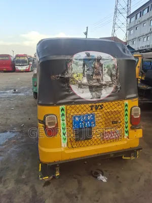 TVS King Deluxe Plus iTouch Start 2024 Yellow