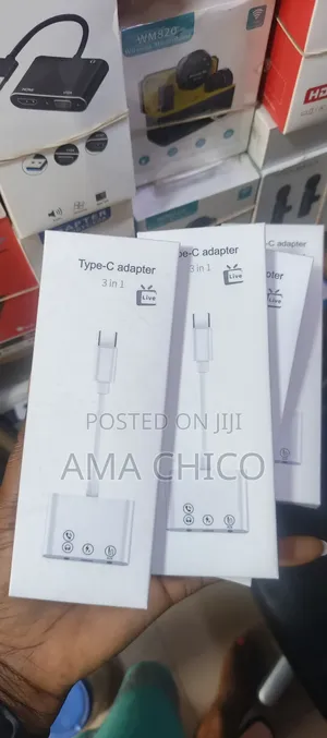 Type C Adapter 3 In 1(For Live)