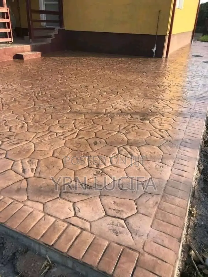Concrete Stamping And Land Slabs
