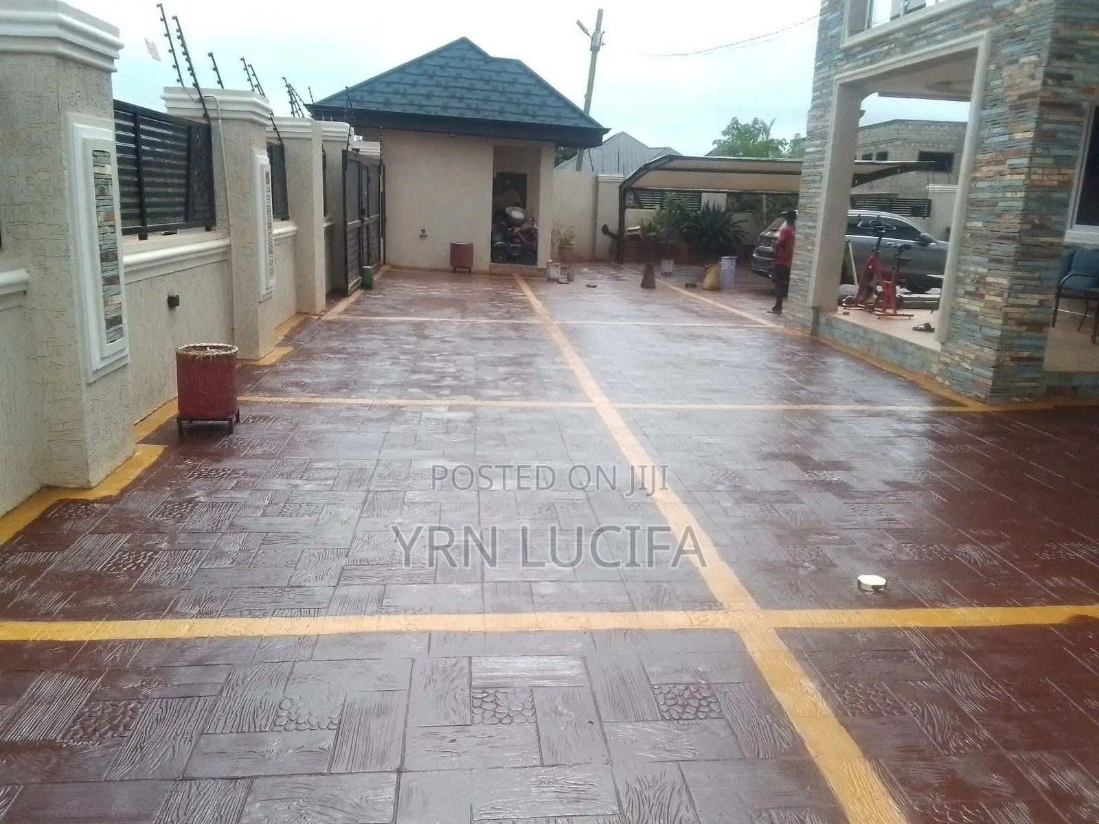 Concrete Stamping And Land Slabs