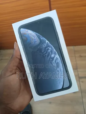 New Apple iPhone XR 64 GB Black