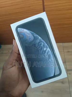New Apple iPhone XR 64 GB Black