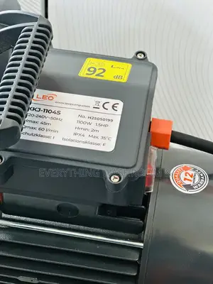 Leo 1.5hp Stainless Water Pump for Domestic Home Water Supply