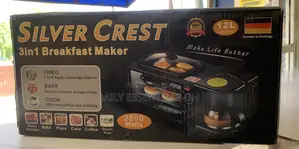 Portable 3-in-1 Breakfast Combo – Oven, Coffee, Fryer
