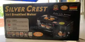 Portable 3-in-1 Breakfast Combo – Oven, Coffee, Fryer